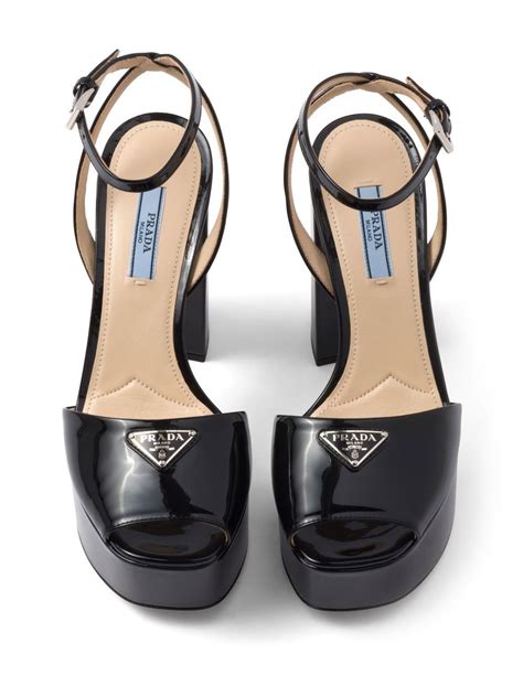 prada patent sandal